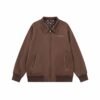 Louis Vuitton suede zipper jacket