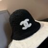 chanel original lamb wool bucket hat 57cm