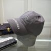 Balenciaga embroidered baseball cap Black White Gray