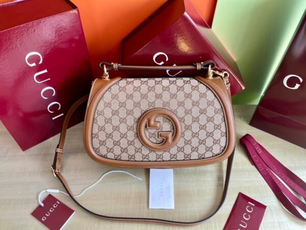 A brand-new handbag from Gucci’s Blondie series
