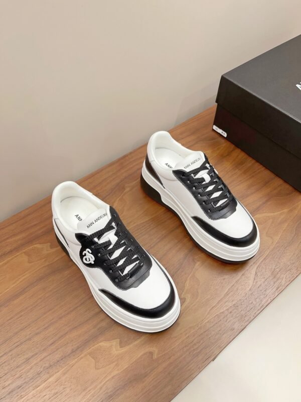 Andelman new arcade blanc platform retro little white shoes