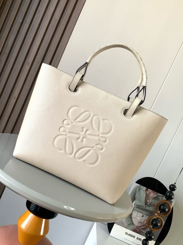 loewe linen patchwork tote bag 29*25*14CM