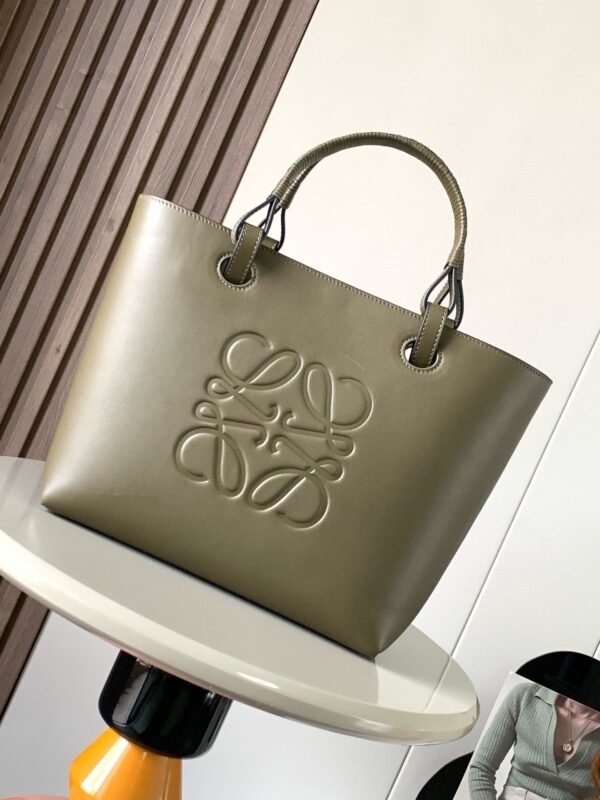 loewe linen patchwork tote bag 29*25*14CM