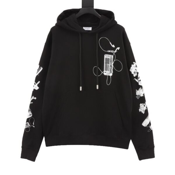 off white co virgil hooded sweater