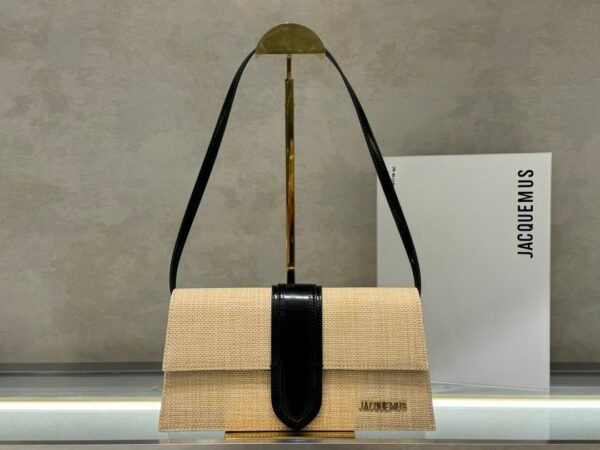 JACQUEMUS Crossbody bag Length 28x height 13.5x width 6cm