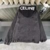 Celine 1:1 hooded sweatshirt denim fashion jacket