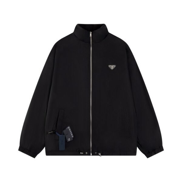 Prada double-sided fleece jacket