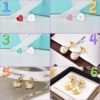 Tiffany heart shaped earrings