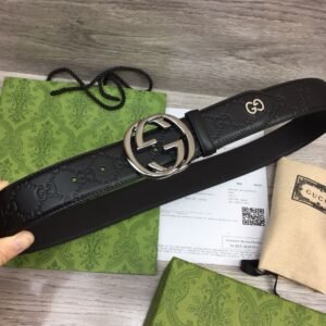 GUCCI Hermes Leather belt Genuine leather material