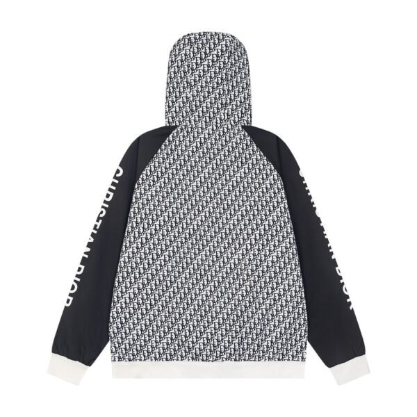 Dior full printing jacket Fashion nylon sweater