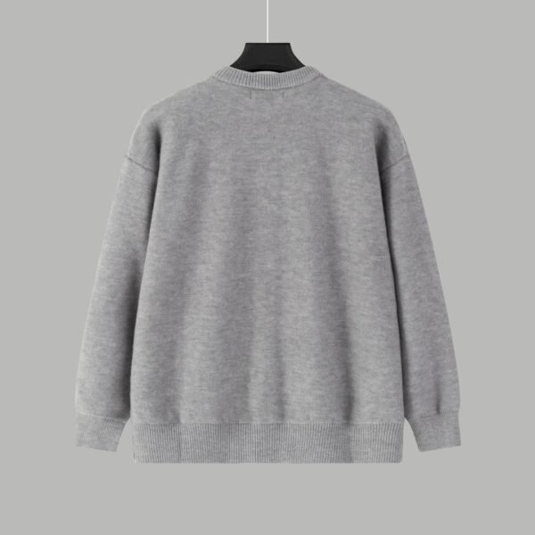 Miumiu original crewneck cardigan knit coat