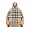 Burberry classic large plaid double-sided hooded jacket