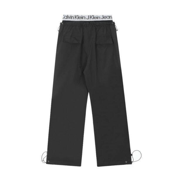 Cain klein Blcak White splicing functional waterproof outdoor work pants