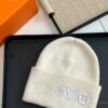 Louis Vuitton original embroidered LOGO wool knitted hat