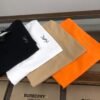 Saint Laurent original round neck short sleeve YSL embroidery logo