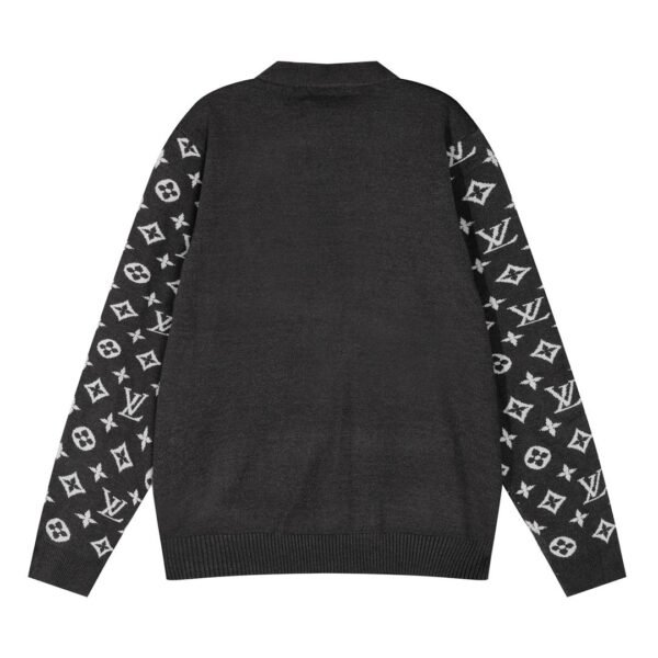 Louis Vuitton Knitted cardigan combed wool match color