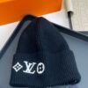 Louis Vuitton original embroidered LOGO wool knitted hat