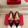 Roger vivier bouquet of flower diamonds kitten shoes