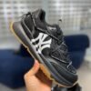 MLB chunky runner Running shoes black raw rubber strap