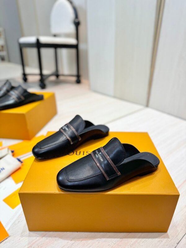 Louis Vuitton original calf leather 1:1 slippers