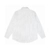 1-2-14.jpg loewe new embroidered logo smudged gray striped embroidered shirt