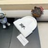 Dior embroidered wool knitted hat