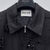 MIUMIU original embroidered jacket