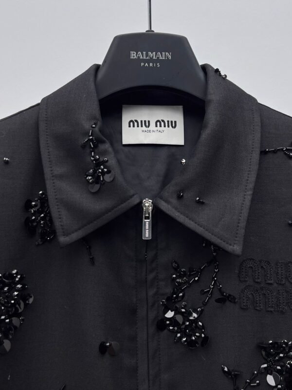 MIUMIU original embroidered jacket