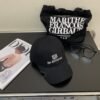 Original Balenciaga baseball cap black and white
