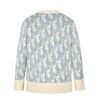 Dior full-print Jacquard round-neck Sweater (off-white)