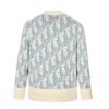 Dior full-print Jacquard Cardigan sweater (off-white)