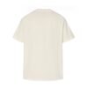 Dior cursive flocking print short sleeve (off-white)