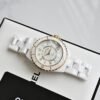 Chanel White Watch Ceramic mechanical watch
