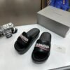 balenciaga couple platform slippers