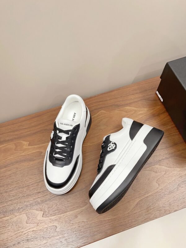 Andelman new arcade blanc platform retro little white shoes