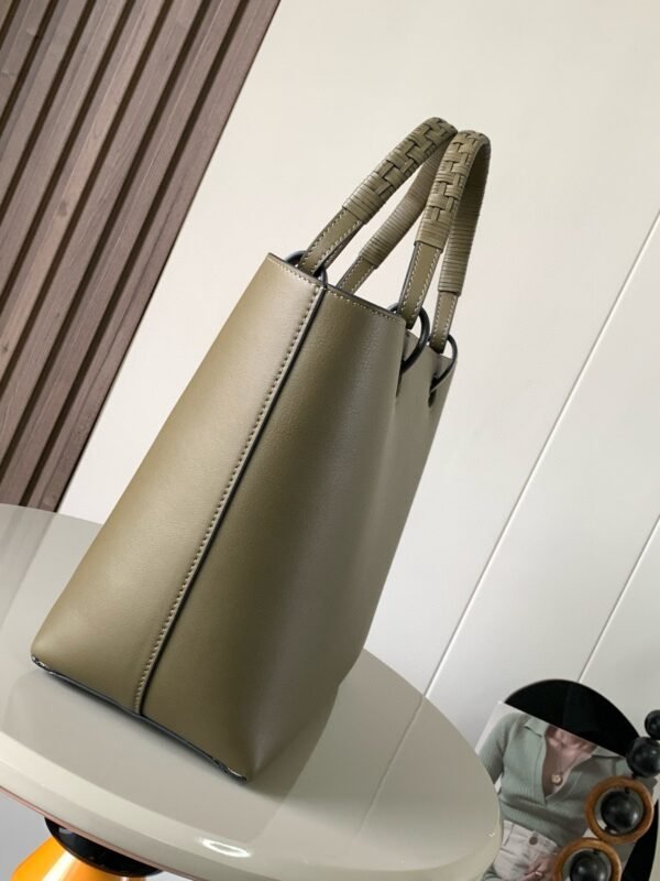 loewe linen patchwork tote bag 29*25*14CM
