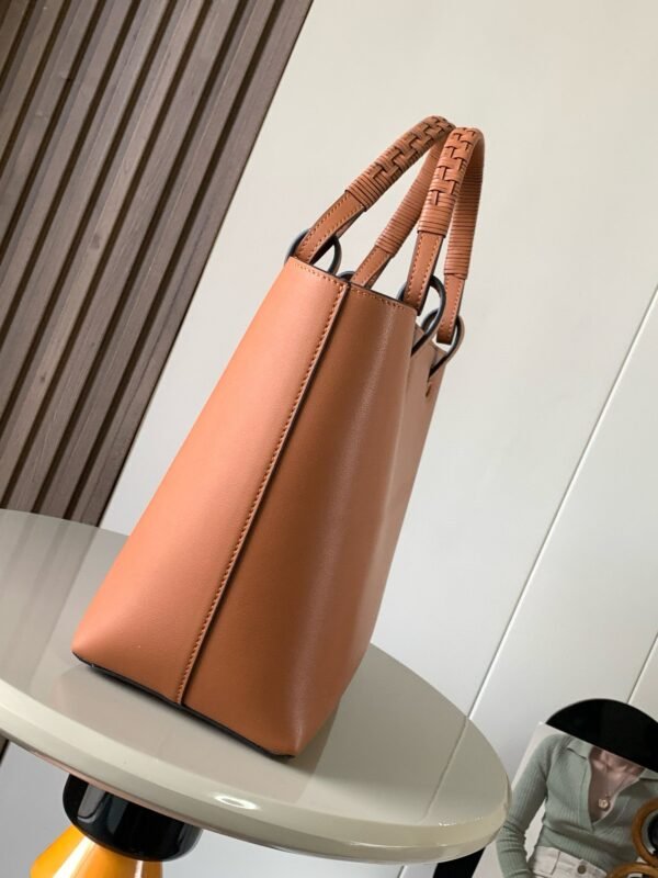 loewe linen patchwork tote bag 29*25*14CM