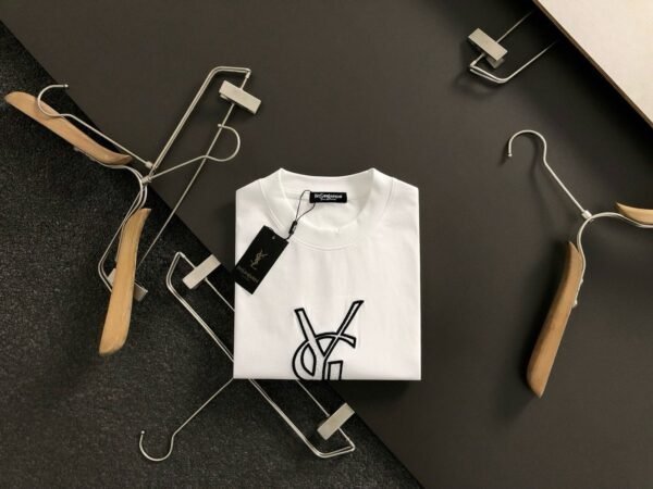 Saint Laurent T-shirt with 1:1 embroidery