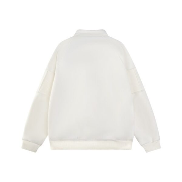 louis vuitton white wool jacket