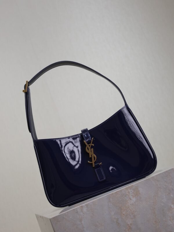YSL underarm bag blue 25X14X6cm