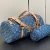 Louis Vuitton papillon denim bleu handbag