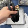 Dior Original montaigne belt is 1.5cm wide on both sides