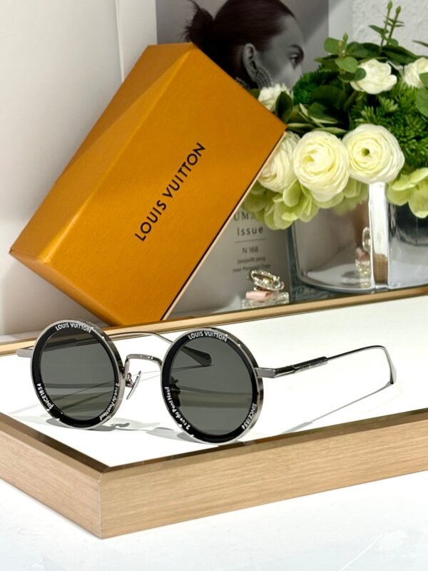 LOUIS VUITTO round fashion sunglasses SIZE: 44 29-140