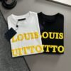 Louis Vuitton original 1:1 T-shirt black and white