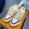 Louis Vuitton & tyler trainer WHITE embossed shoes