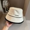 Chanel hat black white original