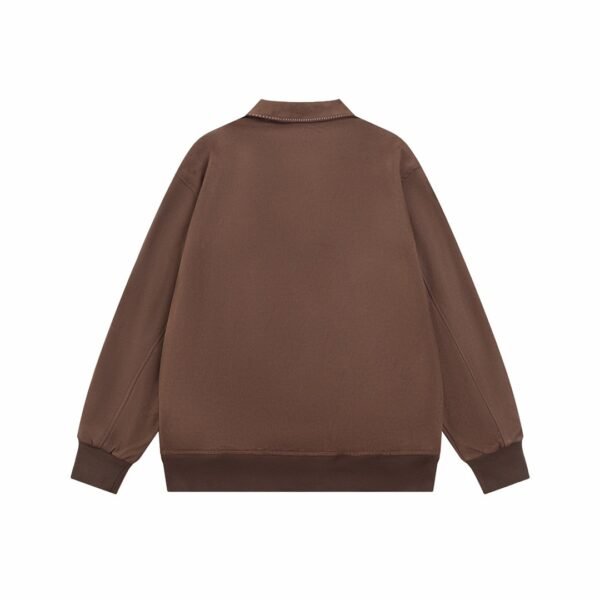 Louis Vuitton suede zipper jacket