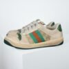 Gucci high version Screener GG enamel buckle wipe dirty do old small dirty shoes