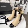 Chanel high-quality boots，4 centimeters tall, cylinder height 6 centimeters