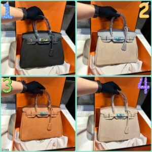 Hermes Kelly handbag suede material